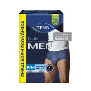 Roupa Íntima Descartável Tena Pants Men P/M 16 Unidades