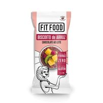 Biscoito de Arroz Fit Food Chocolate ao Leite 60g