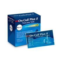 Tiras De Glicose On Call Plus II 25 Unidades