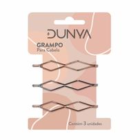 Grampo Para Cabelo Dunya Apliques 1014 3 Unidades