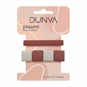 Grampo Para Cabelo Dunya Apliques 1015 2 Unidades