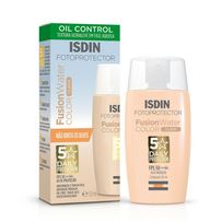 Protetor Solar Facial Isdin Fusion Water Color Clara Fps50 50ml