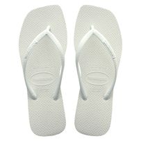 Sandálias Havaianas Slim Square Branca 33/34