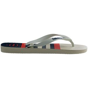 Sandálias Havaianas Top Nautical Branco/ Branco/ Marinho 37/38