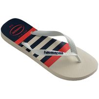 Sandálias Havaianas Top Nautical Branco/ Branco/ Marinho 39/40