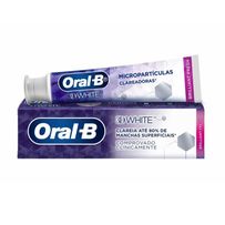 Creme Dental Clareador Oral-B 3D White Brilliant Fresh 70g