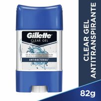 Desodorante Gillette Clear Gel Antibacteriano 82g