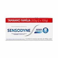 Creme Dental Sensodyne Repair & Protect Tamanho Família 2 Unidades De 100g Cada