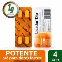 Lisador Dip 1g Hypera 4 Comprimidos