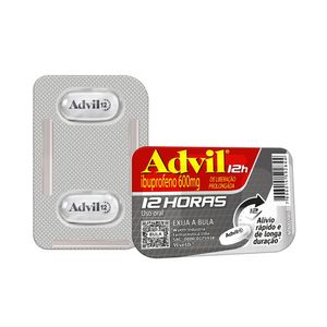 Advil 12h 600mg 2 Comprimidos