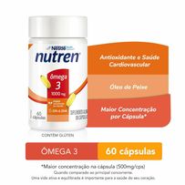 Suplemento Alimentar Nestlé Nutren Ômega 3 60 Cápsulas