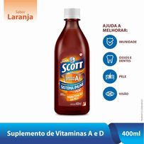 Suplemento De Vitaminas Scott Sabor Laranja 400ml