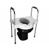 Assento Sanitário Carci elevado com alças  Reguláveis Sit-V