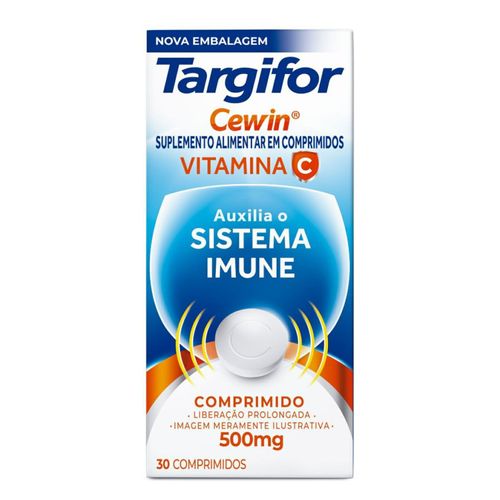 Vitamina C Targifor Cewin 500mg 30 Comprimidos