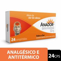 Anador 500mg Sanofi 24 Comprimidos