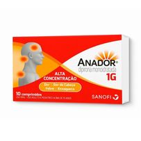 Anador 1g Sanofi 10 Comprimidos
