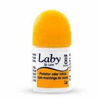 Protetor Solar Labial Com Manteiga De Cacau Laby FPS8 3,2g