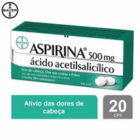 Aspirina 500mg Bayer 20 comprimidos