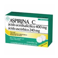 Aspirina C Bayer 10 Comprimidos Efervescentes