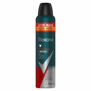 Desodorante Antitranspirante Aerosol Rexona Men Antibac Invisible 250ml