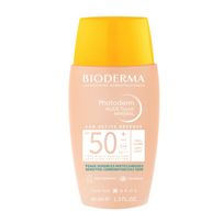 Protetor Solar Bioderma Photoderm Nude Touch FPS 50+ Muito Claro Para Pele Oleosa 40ml