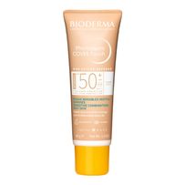 Protetor Solar Mineral Bioderma Photoderm Cover Touch FPS 50+ Para Pele Oleosa Cor Clara 40ml
