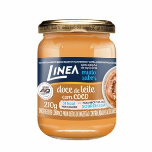 Doce de Leite Linea Sucralose Coco 210g