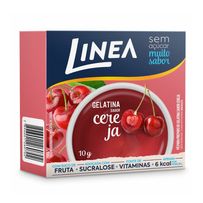 Gelatina Linea sucralose Cereja 10g