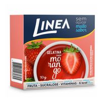 Gelatina Linea sucralose Morango 10g