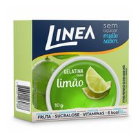 Gelatina Linea sucralose Limão 10g