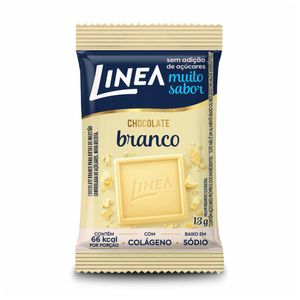 Mini Chocolate Branco Linea Zero Açúcar 13g