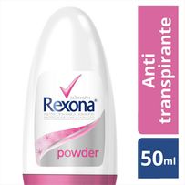 Desodorante Antitranspirante Roll-On Rexona Powder Dry 50ml