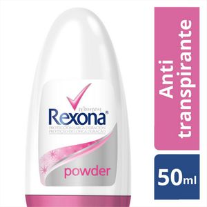Desodorante Antitranspirante Roll-On Rexona Powder Dry 50ml