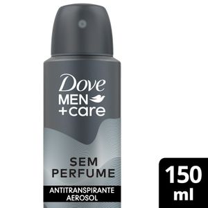 Desodorante Antitranspirante Aerosol Dove Men + Care Sem Perfume 150ml