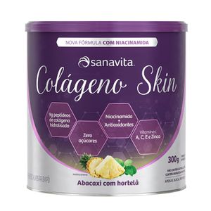 Colágeno Skin Abacaxi e hortelã 300g