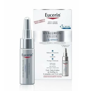 Sérum Facial Antirrugas Eucerin Hyaluron-Filler Concentrate 6 Ampolas de 5ml Cada