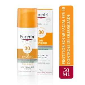 Protetor Solar Facial Eucerin Oil Control Fps30 52g