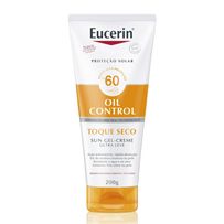 Protetor Solar Eucerin Sun Gel-Creme Oil Control Toque Seco FPS-60 200ml