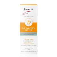 Protetor Solar Eucerin Sun Oil Control Tinted Claro Fps 70 50g