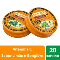 Pastilha Melagrião Vitamina C Resfrescancia Zero Açúcar 33g