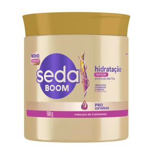 Máscara De Tratamento Seda Boom Hidratação Profunda 500ml