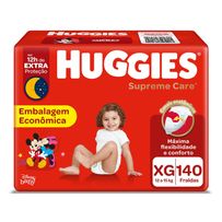 Fralda Huggies Supreme Care Xg 140 Unidades