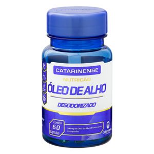 Óleo De Alho Catarinense Nutrição Desodorizado 60 Cápsulas