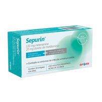 Sepurin 120mg + 20mg Gross 20 Drágeas