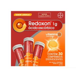 Redoxon 1g Bayer 30 Comprimidos Efervescentes