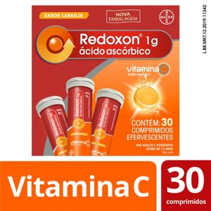 Redoxon 1g Bayer 30 Comprimidos Efervescentes