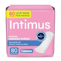 Protetor Diário Intimus Cuidado Diário 80 unidades
