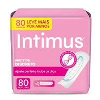 Protetor Diário Intimus Discreto Ultrafino 80 Unidades