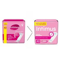 Protetor Diário Intimus Discreto Ultrafino 40 Unidades