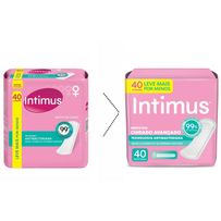 Protetor Diário Intimus Tecnologia Antibacteriana 40 unidades